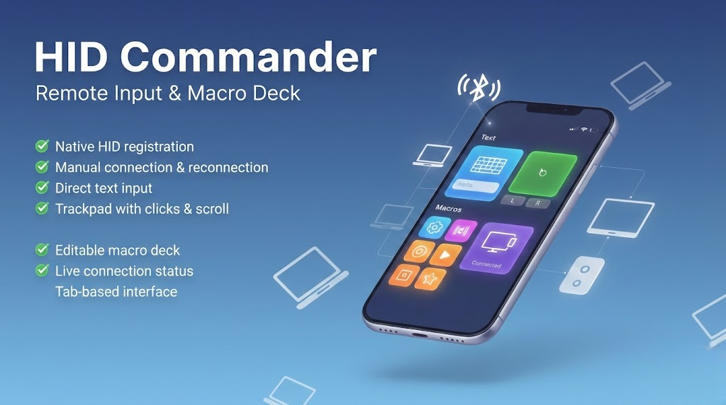 HID Commander app cover